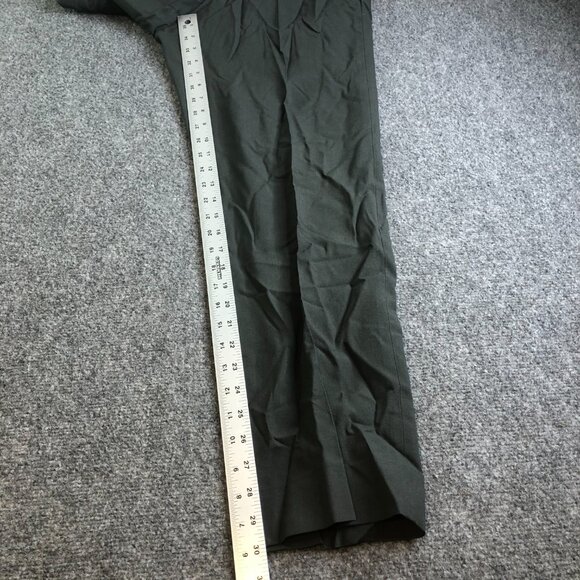 Tropical AG 344 Military Dress Pants Mens 30x30 Green Wool Blend 60s Vietnam - Picture 9 of 13